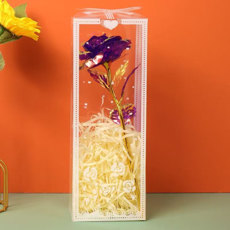 Clear Rigid PVC Foldable Packaging Box, Custom Size Printed Plastic Gift Box