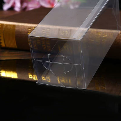 Custom Clear PVC Box, Fold Hard Plastic Packaging Container with Printing