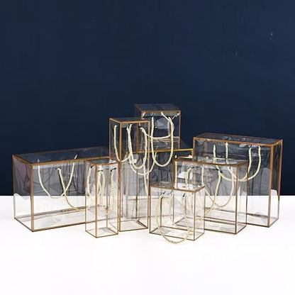 Transparent PVC Plastic Box for Cosmetic Jewelry Toy Packaging Custom Logo