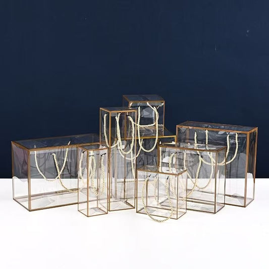 Transparent PVC Plastic Box for Cosmetic Jewelry Toy Packaging Custom Logo