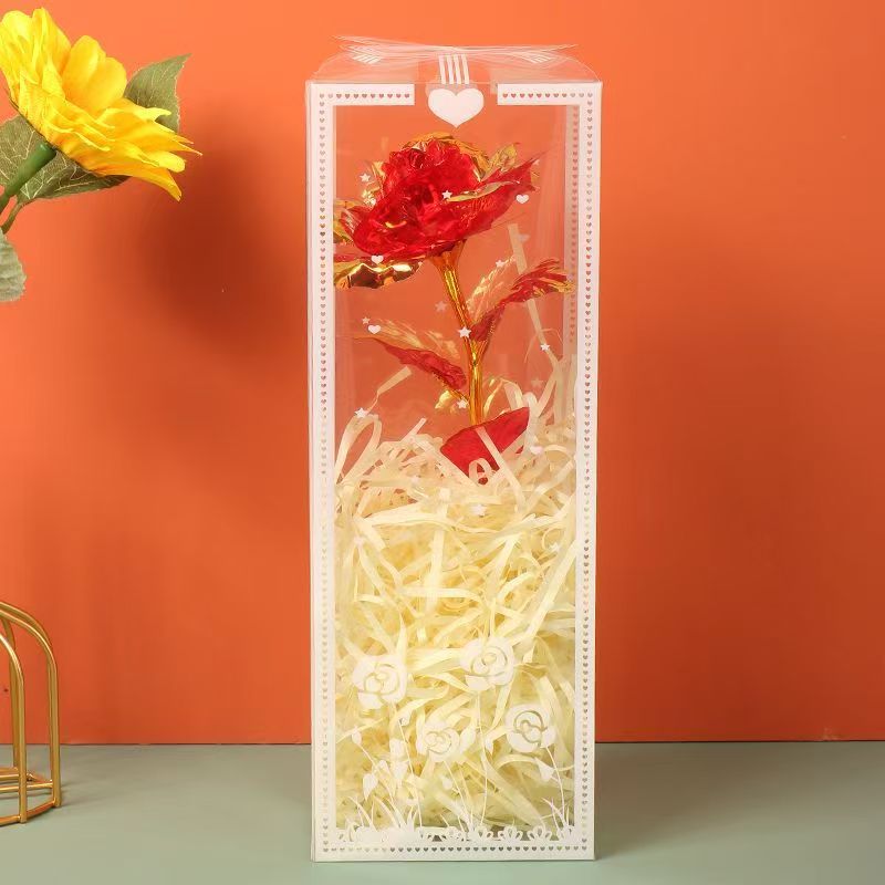 Clear Rigid PVC Foldable Packaging Box, Custom Size Printed Plastic Gift Box