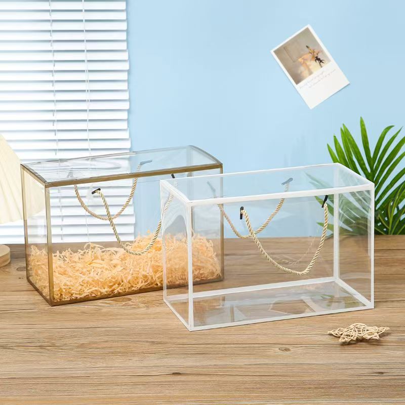 Transparent PVC Plastic Box for Cosmetic Jewelry Toy Packaging Custom Logo