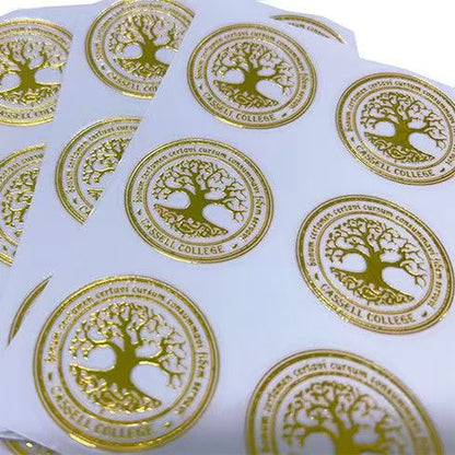 Waterproof & Oil-Proof Self-Adhesive Labels - Custom PVC Stickers for Food & Beverage Packaging