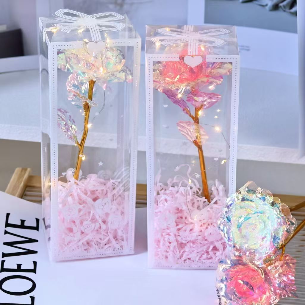 Clear Rigid PVC Foldable Packaging Box, Custom Size Printed Plastic Gift Box