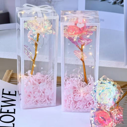 Clear Rigid PVC Foldable Packaging Box, Custom Size Printed Plastic Gift Box