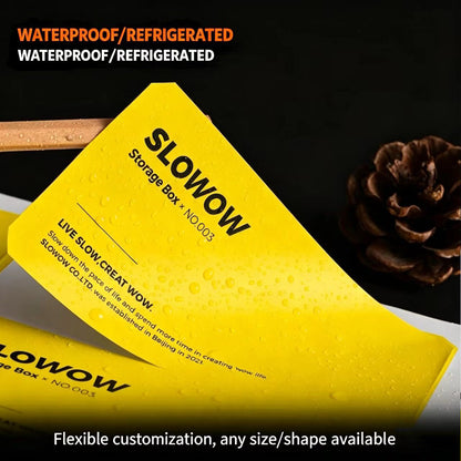 Waterproof & Oil-Proof Self-Adhesive Labels - Custom PVC Stickers for Food & Beverage Packaging