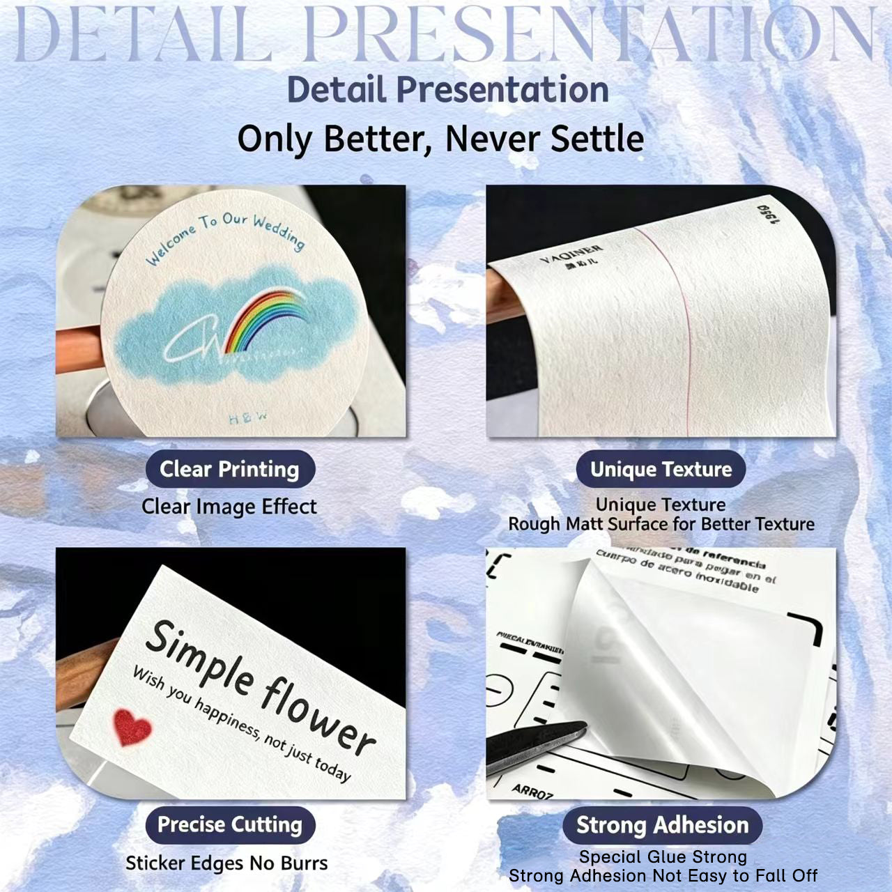 Durable Waterproof & Oil-Resistant Labels - Custom Self-Adhesive Stickers for Refrigerated & Greasy Environments