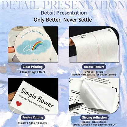 Durable Waterproof & Oil-Resistant Labels - Custom Self-Adhesive Stickers for Refrigerated & Greasy Environments