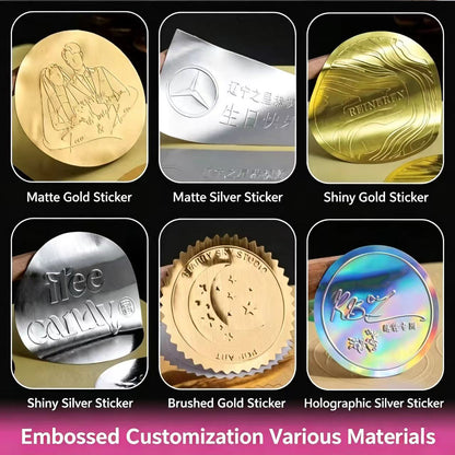 Custom Waterproof Oilproof Vinyl Stickers - Water & Grease Resistant Self-Adhesive Labels