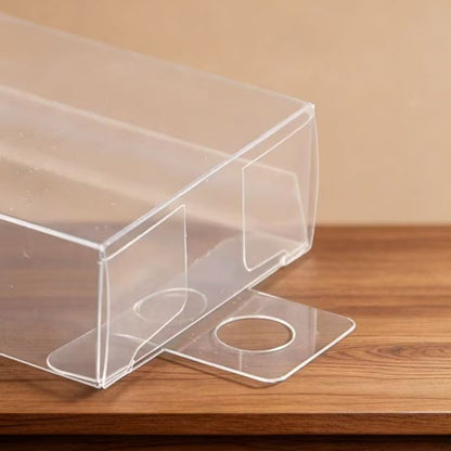 Transparent PVC Plastic Box for Cosmetic Jewelry Toy Packaging Custom Logo